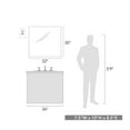 thumbnail image 3 of Yep by Golden Lighting Orwell 1-light Vanity in Matte Black and Rubbed Bronze shade, 3 of 3