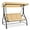 Beige, variant on 3-Seat Outdoor Porch Swing with Adjustable Canopy & Removable Cushion , Swing Glider Hammock for Patio, Garden,Beige