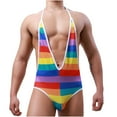 thumbnail image 2 of LSLJS Men Combinaison Sculptante Décontractée Mode Imprimée Sexy Underwear, Mens Underwear, 2 of 8