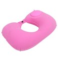 thumbnail image 3 of Almohada Para El Cuello, Almohada De Viaje, Almohada En Forma De U, Cojín Inflable Suave Para Reposacabezas, Protección Cervical Para Coche, Oficina, AircraftPink ANGGREK Rosa, 3 of 8