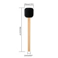 HGYCPP Antislip Drum Mallets Stick Marching Band Plush Felt Head