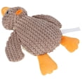 thumbnail image 4 of Pet Chewing Toy Molars Training Squeaky Toy Grey Sea Cucumber Strip Duck Cotton Knot for Puppies and Medium DogsGrey Sea Cucumber Striped Duck Cotton Rope Knot, 4 of 9