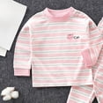 thumbnail image 5 of KPOPLK Newborn Boys Pajamas 2 Piece Pj Set 3M-16T Teen Snug Fit Long Sleeve Top and Pants Cozy Sleepwear Pink Size 12-13 Years, 5 of 5