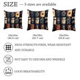 thumbnail image 4 of 2 Pack Bookish Flowers Throw Pillow Covers 20x20 Inch, Square Farmhouse Pillowcase, Velvet Cushion Case for Sofa Bedroom Home Decor, 4 of 7