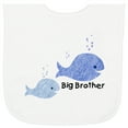 thumbnail image 2 of Inktastic Big Brother with Lil' Brother Baby Terry Cloth Bib, 2 of 3