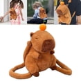 thumbnail image 1 of Mochila felpa Ygjytge Capybara Gran capacidad Regalos Navidad Cumpleaños, 1 of 9