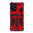 thumbnail image 4 of MyBat Sturdy Hybrid Protector Cover Case (with Stand) Compatible With Samsung Galaxy A52 5G - Red / Black, 4 of 10