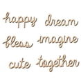thumbnail image 2 of 6 Pieces Words Alphabets For Family Tree Home Decoration, 2 of 7