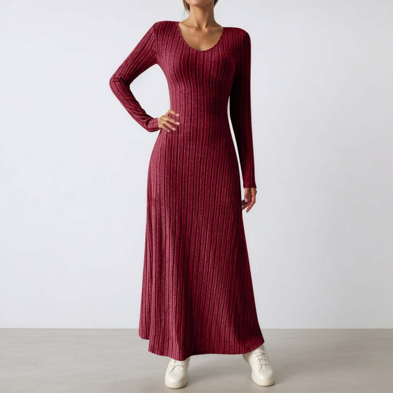 evening sweaters for dresses Grace and Lace Faux Wrap Cabernet Sweater Dress - Cabernet / XL | Sweater Dress