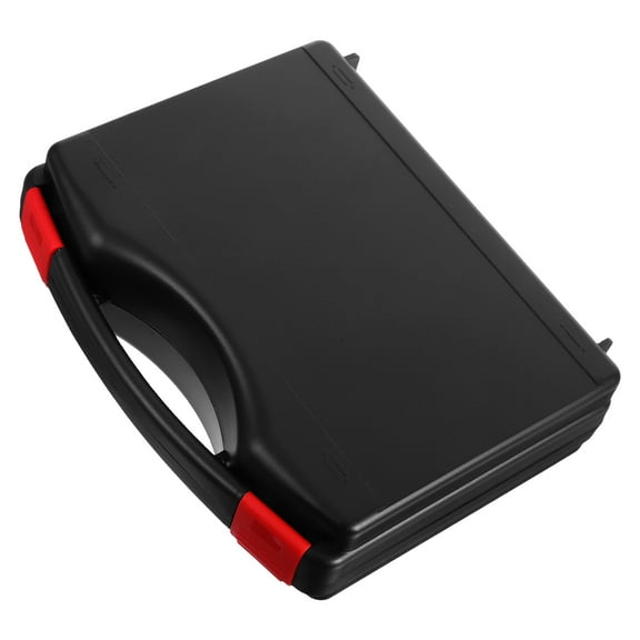 Heavy Duty Plastic Tool Box With Handle Portable Tool Organizer For Car And Home Shockproof Storage Case For Mechanics And Hardware