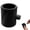 Black/3.14×"2.55"/1Pc, variant on WUJDF 1Pc Upgraded Men's Shower Head,Universal Bathroom Heated Massager,Handheld Coarse Hole Design,Durable and Easy Install,Durable Universal Fit Shower Nozzle for Bathroom Hygiene and Personal Use