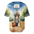 thumbnail image 2 of Happy Father's Day Afghan Hound Playing Basketball with Best Dad Jersey All Over Print 3D Baseball Shirt Dog Lover Softball Sport - 13006, 2 of 6