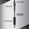 thumbnail image 4 of Pilot 3pk G2 Gel Pens Ultra Fine Point 0.38mm Black Ink, 4 of 6