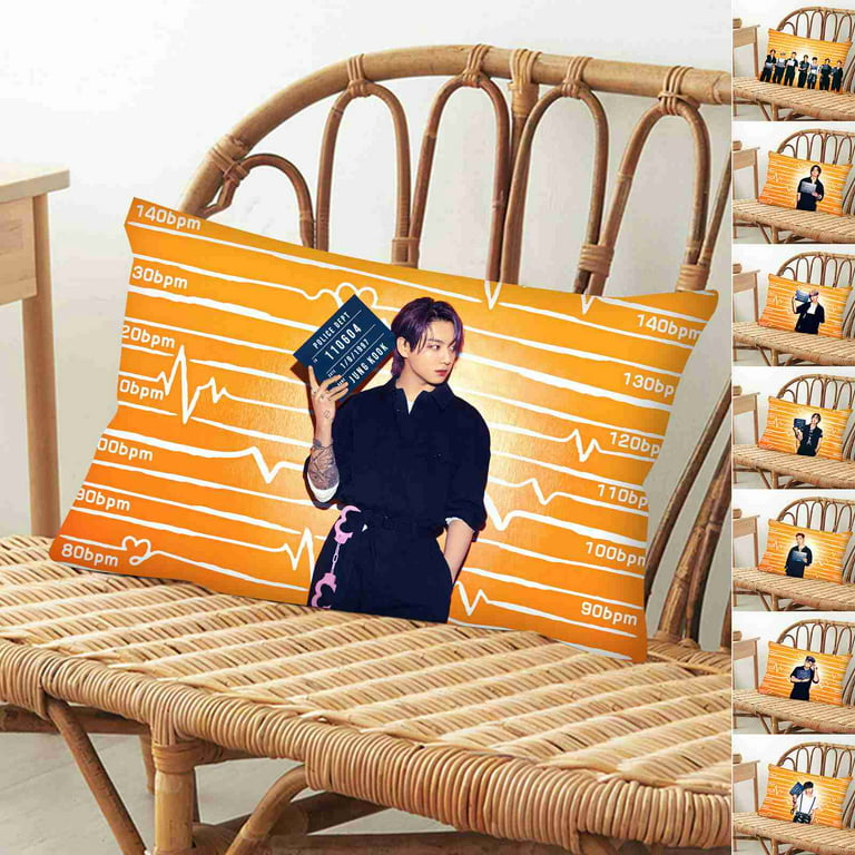 BTS Zip Decorative Bed Pillows
