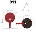 thumbnail image 1 of Bgsha Bicycle Bike Disc Brake Pads Semi-metal Latch Resin Cycling Accessories, 1 of 5