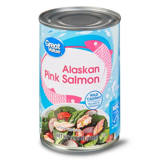 Great Value Alaskan Pink Salmon, 14.75 oz
