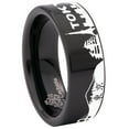 thumbnail image 3 of Tokyo Skyline Tungsten Carbide Ring, 3 of 9