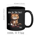 thumbnail image 2 of Taza de café Funny Cat Ceramic 350 ml, 2 of 2