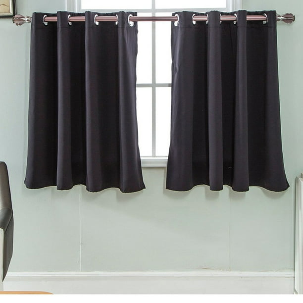 Insulated Thermal Blackout Window Curtain Panels for Bedroom Living Room, Noise Reducing Energy Efficient Grommet Drapes with Foam Lining for Home Decor