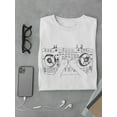 thumbnail image 3 of Dj Mixer Sketch Tee Men's -Image by Shutterstock, 3 of 4