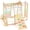 Multicolor, variant on Buballino Climb and Slide Jungle Gym, Wooden, Toddler Playset, Indoor