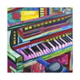 thumbnail image 1 of Piano in Fauvist Hues - Canvas, 1 of 10