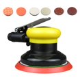 thumbnail image 1 of Tampón para pulidora de automóviles, Máquina pulidora y enceradora, Lijadora orbital de alta velocidad y bajo nivel de ruido, Lijadora de palma neumát amarillo mayimx Lijadora orbital, 1 of 9