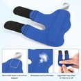 thumbnail image 3 of EcoNesxp Mallet Finger Splint Finger Support Braces for Middle and Ring Finger, 3 of 5