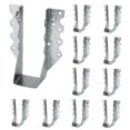 thumbnail image 1 of Colgador para viguetas LuKloy 2x6, acero galvanizado, calibre 20, paquete de 10, 1 of 7
