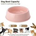 thumbnail image 6 of SLYNSHome Thickened Plastic Pet Bowl 7.20"x7.20"x2.13" Non-Slip Food Water Dish for Cats Dogs Safe Easy Clean - Pink, 6 of 7