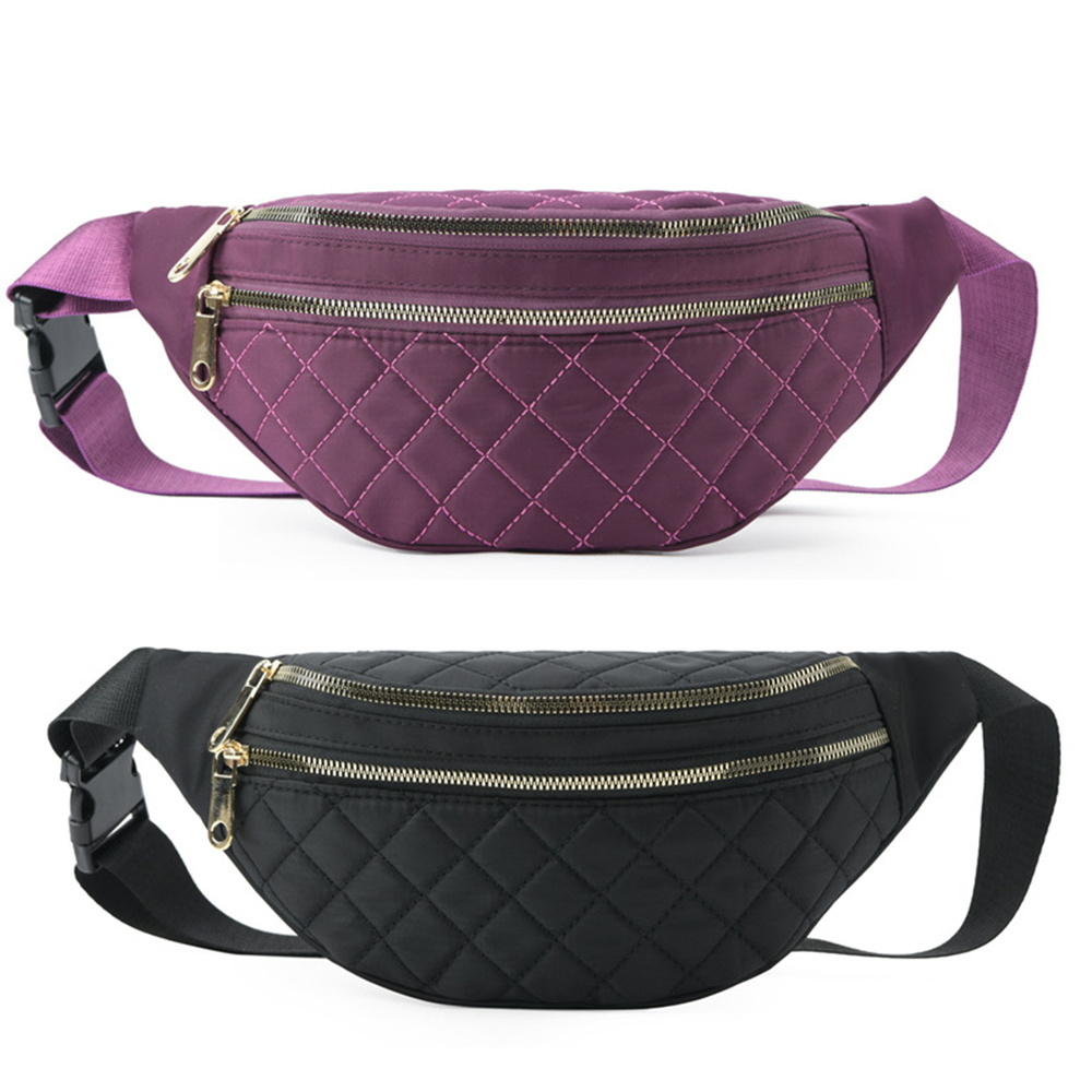 Dicasser Fanny Pack Waist Pack for Women, Cute Bum Bag for Travel Hiking Cycling Running, Phone