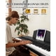 thumbnail image 3 of Piano Digital Ktaxon de 88 Teclas con Teclado Contrapesado Bluetooth MIDI, 3 of 6