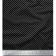 thumbnail image 1 of Soimoi Moss Georgette Fabric Dots Dots Printed Craft Fabric by The Yard 42 Inch Wide, 1 of 5
