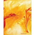 thumbnail image 2 of Frederiks, Beatrix 26x32 White Modern Wood Framed Museum Art Print Titled - Tripple of tulips III, 2 of 4