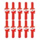 thumbnail image 1 of 10x Slap Bracelet Brazalete de para niños Favores de fiesta de Tipo F Sunnimix Pulsera de palmada de Navidad, 1 of 8