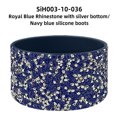 thumbnail image 5 of Funda Inferior Botella Silicona Bling para 40 Oz () Azul, 5 of 5