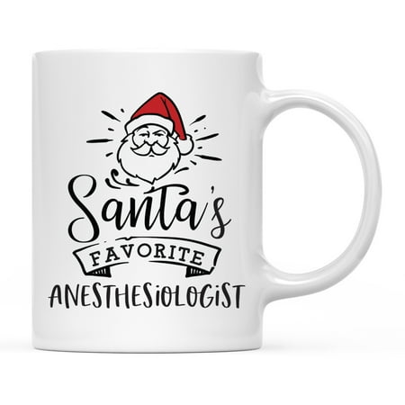 

Koyal Wholesale Santa Claus Ceramic Coffee Mug Santa s Favorite Anesthesiologist
