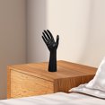 thumbnail image 2 of MOVTOTOP 1Set Angled Hand Shape Black Hand Mannequin Stable Support for Women Personal Collections, 2 of 8