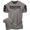 T-Shirt Warm Grey Branded, variant on Gymish Savage Not Average Workout T-Shirt for Men – Funny Gym Shirt, Lifting Tee, Deadlift Shirt, Athletic Wear