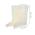 thumbnail image 3 of TABLZONE 1Pair Soft Winter Boot Liners with Breathable Cotton Velvet Warm Liner Socks for Rain and Snow Boots, 3 of 7