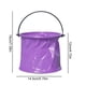 thumbnail image 3 of Pequeño Regado Puede Cinco Colores Opcional Retráctil Plegable Portátil Cubo Pequeño para Viajes Al Aire Libre de los Niños, Cubo de Almacenamiento de Agua, Herramienta de Lavado de Coches Al Aire Lib, 3 of 3