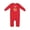 Red, variant on Doodle Life is Ruff Golden Doodle Baby Romper Coveralls