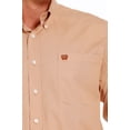 thumbnail image 2 of Cinch Men's Geo Print Long Sleeve Button-Down Western Shirt Beige Large, 2 of 4