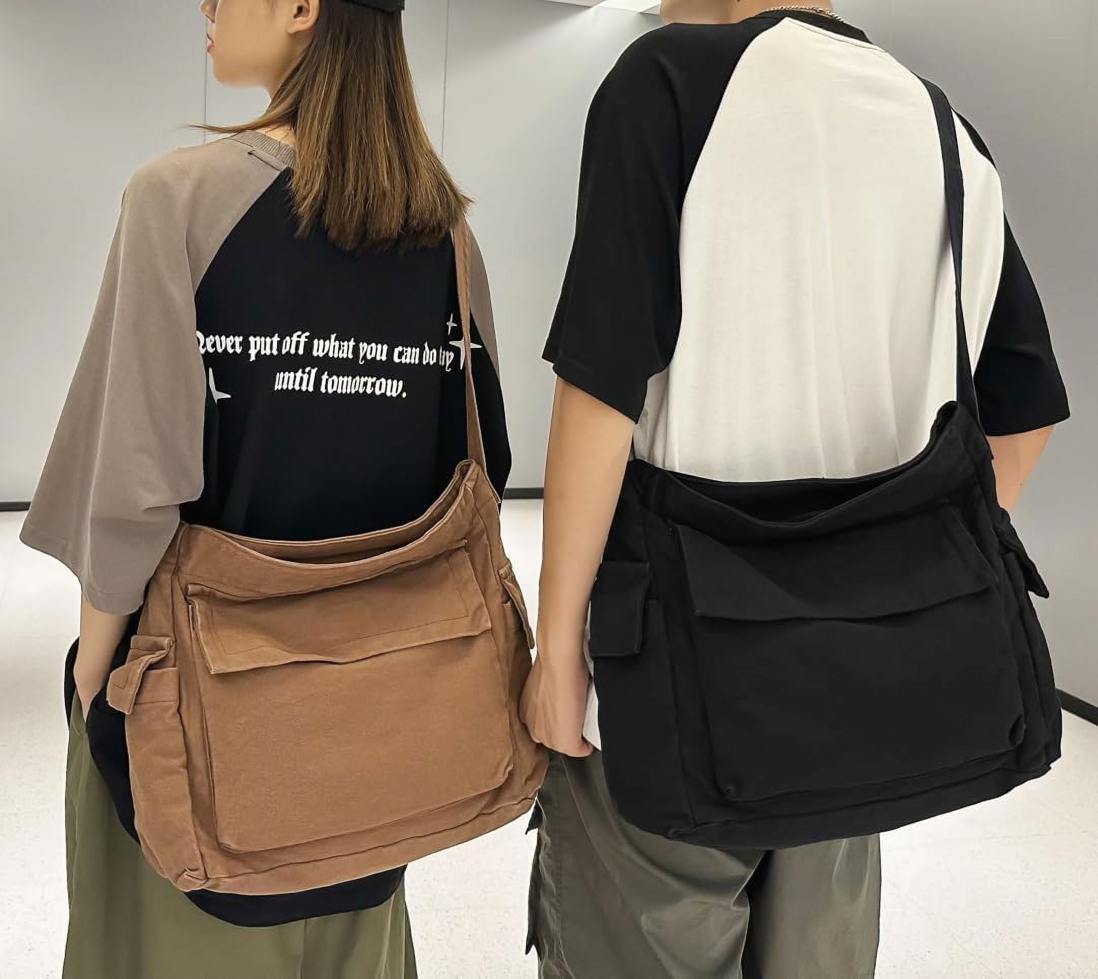 Messenger Bag Hobo Crossbody Bags for Women Canvas Bag Crossbody Tote Bag Shoulder Bag