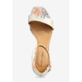 thumbnail image 5 of Comfortview Orly Sandal Open Toe Low Heel Women's Dress Shoes (Wide Widths Available), 5 of 6