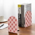 thumbnail image 5 of Lsque Strawberry Printed Wood Bookends,Non-Skid Bookend for Shelves,Heavy Duty Support Bookends,Non-Slip Foam Pads for Office, Home, and Library,1 Pair, 5 of 8