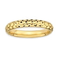 thumbnail image 1 of Bague Plaquée Or en Argent Sterling Stackable Expressions Taille 9, 1 of 3
