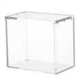 thumbnail image 1 of Estuche Protector de Acrílico Transparente con Tapa, Magnético y Carga Superior para Coleccionables y Tarjetas de Figuras., 1 of 5