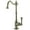 Brushed Nickel, variant on Kingston Brass KS7395BL Vintage Cold Water Filtration Faucet, Oil Rubbed Bronze