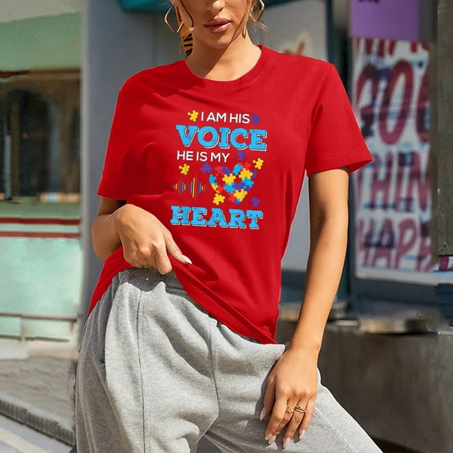 Daisyyozoid T-Shirt Joyeuse Fête des Mères pour Femmes, Coupe Ample, Col Rond, Imprimé de Lettres, Manches Courtes, Haut Décontracté